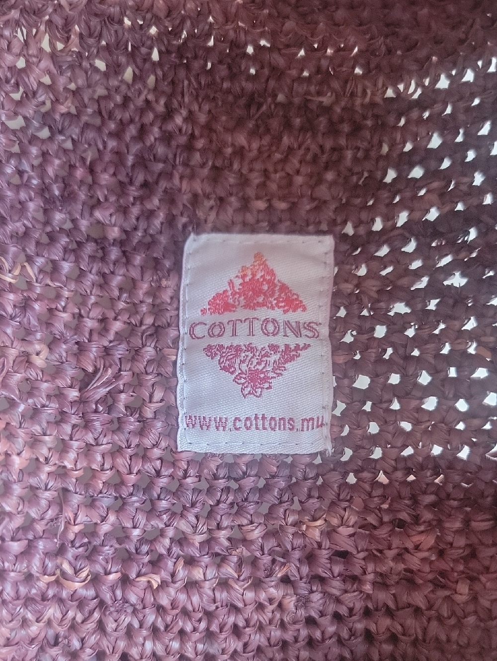 Cottons Woven Rafia Sun Hat - Picture 4 of 4